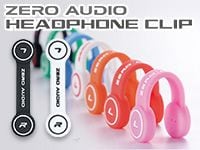ZERO AUDIOのヘッドホンクリップ全9色好評販売中！