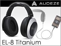 AUDEZE平面駆動型Lightning接続ヘッドホン「EL-8 Titanium」取扱開始！