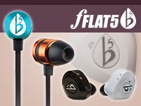fFLAT5ブランドのイヤホン取扱開始！