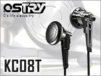 OSTRYのインナーイヤー型イヤホン「KC08T」発売開始！