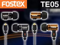 FOSTEXカナル型イヤホン「TE05」2カラー取扱開始！