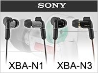 SONYのハイレゾ対応ハイブリッドイヤホン「XBA-N3」「XBA-N1」取扱開始！