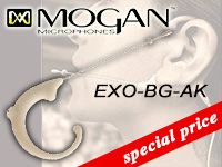 MOGAN MICROPHONES「EXO-BG-AK」在庫限りの大特価！