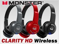 Monsterワイヤレスヘッドホン、CLARITY HD Wireless取扱開始！