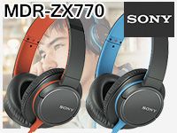 SONYの密閉型ヘッドホンMDR-ZX770が数量限定特価！