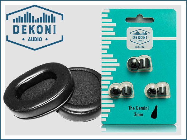 ヘッドホン用イヤーパッドの専門ブランドDekoni Audio取扱開始！