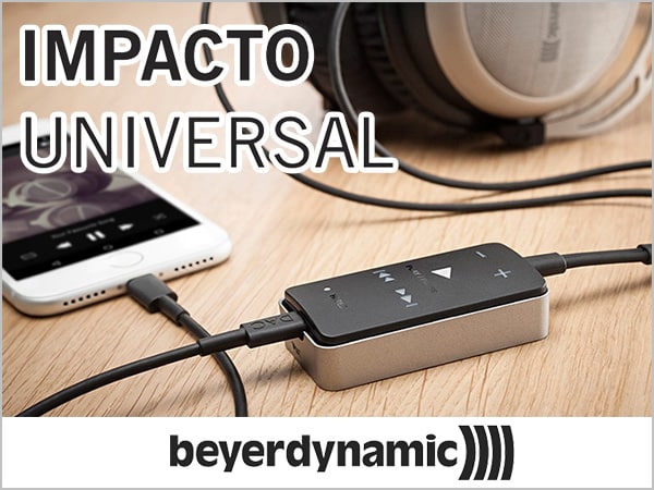 ハイレゾ対応DACヘッドホンアンプbeyerdynamic/Impacto universal発売！