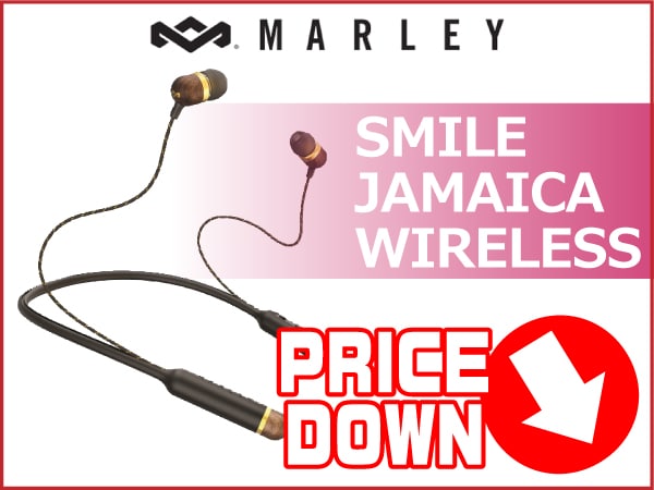 ワイヤレスイヤホン House of Marley / SMILE JAMAICA WIRELESS値下げ！