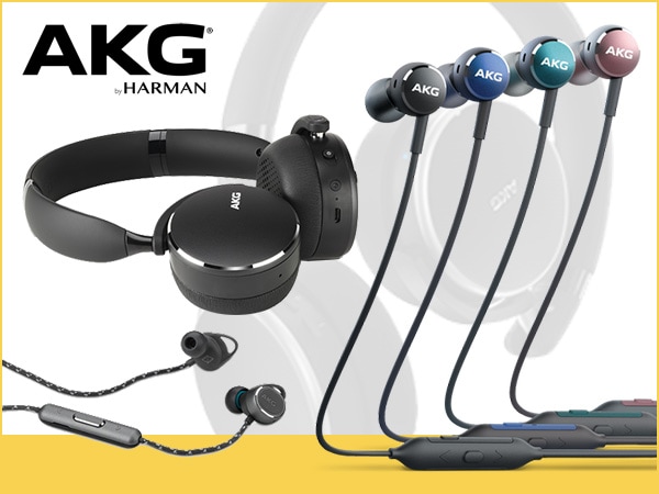 AKG ワイヤレスイヤホン・ヘッドホン入荷！