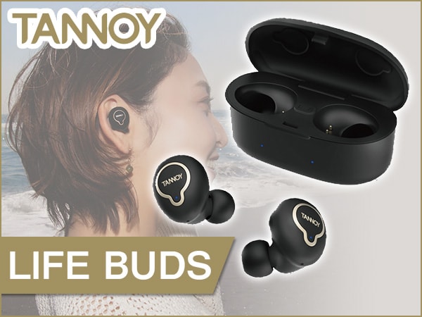 TANNOYから完全ワイヤレスイヤホンLIFE BUDS発売