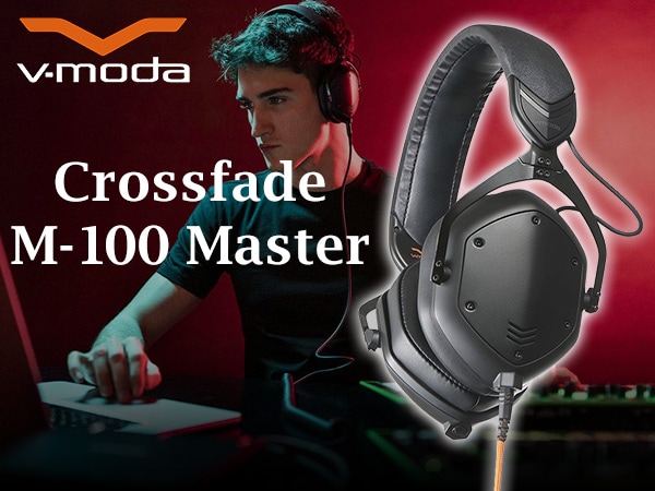 新DJモニターヘッドホン V-MODA / Crossfade M-100 Master発売