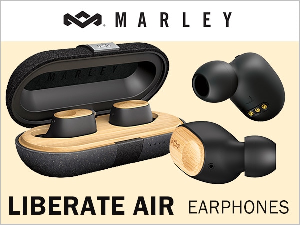 完全ワイヤレスイヤホンHOUSE OF MARLEY / LIBERATE AIR発売
