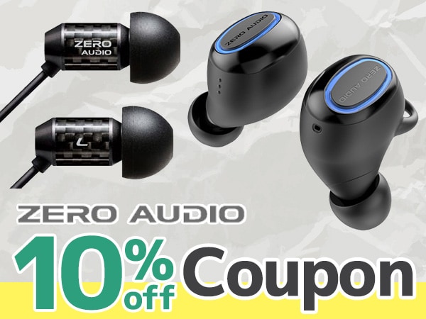 ブラックフライデー！ ZERO AUDIO全商品10％OFFクーポン！