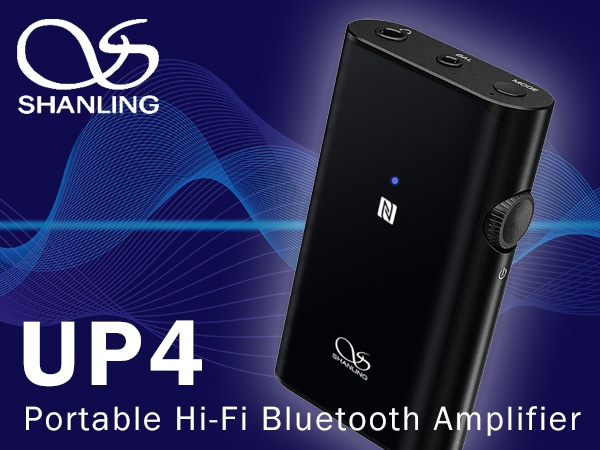 Shanlingより、ポータブル Hi-Fi Bluetoothアンプ UP4発売