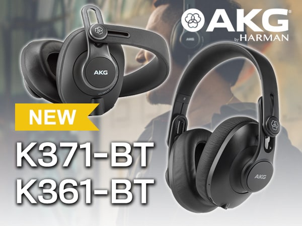 AKG launches K371-BT and K361-BT wireless headphones!