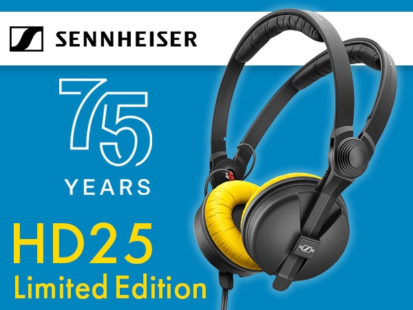 SENNHEISER HD 25 75th Anniversary Limited Edition model released.