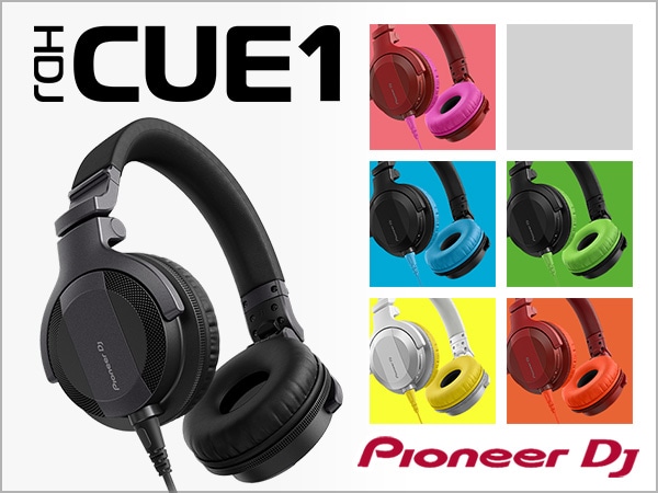 [DTMニュース]Pioneer DJよりDJ向けヘッドホン「HDJ-CUE1」がリリース！