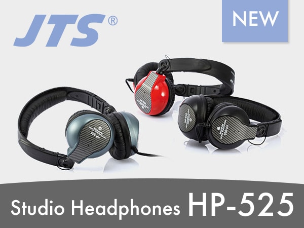 JTS / HP-525 Monitor Headphones for DJ now available