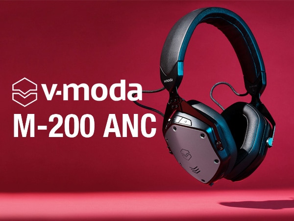 V-MODA released the M-200 ANC wireless headphones with noise-cancelling feature