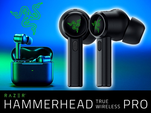 完全ワイヤレスイヤホンrazer Hammerhead True Wireless Pro発売 サウンドハウス