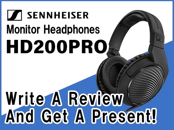 Write A Review For SENNHEISER Monitor Headphones And Get A Present!