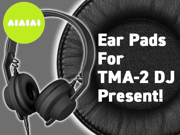 Ear Pads For AIAIAI Popular DJ Headphones TMA-2 DJ Present!