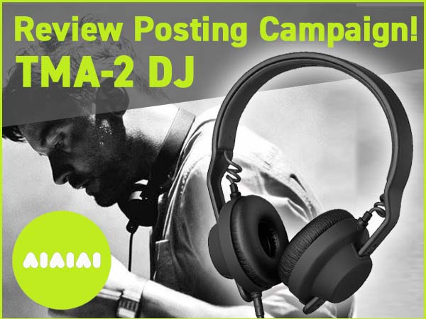 AIAIAI DJ Monitor Headphones Review Posting Campaign