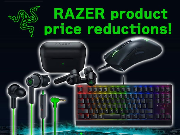 [Limited time offer] RAZER product price reductions!