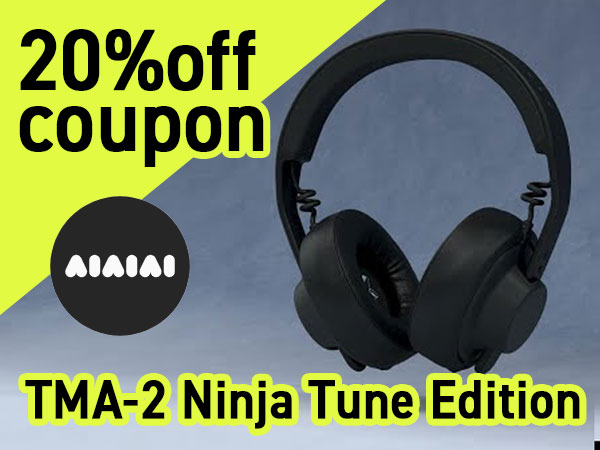 AIAIAI TMA-2 Ninja Tune Edition  20% off coupon!