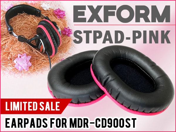 EXFORM earpads for MDR-CD900ST are on limited sale!