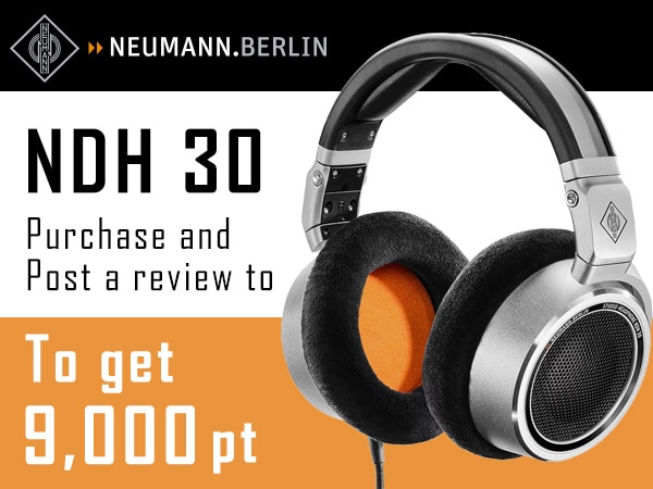 Review Posting Campaign for the NEUMANN NDH 30 Open-Back Monitor Headphones!