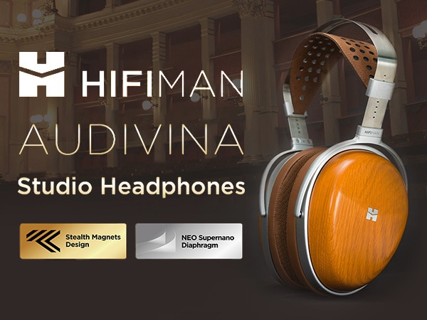 Introducing the new "Audivina" closed-back planar headphones from HiFiMAN
