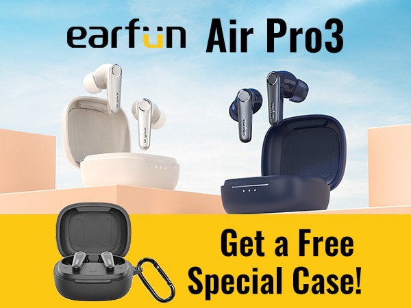 We're running a campaign to give away silicone cases for the EarFun Air Pro3