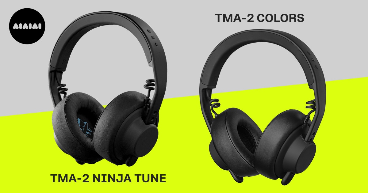 AIAIAIのワイヤレスヘッドホン「TMA-2 NinjaTune」「TMA-2 AIAIAIのワイヤレスヘッドホン「TMA-2 NinjaTune」「TMA-2