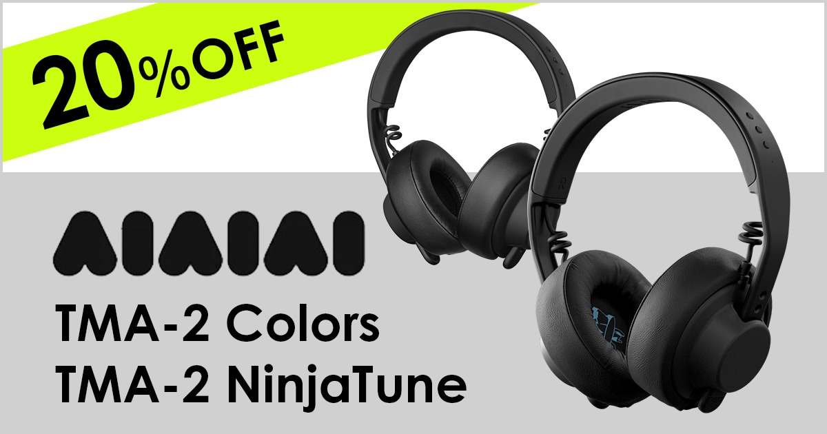 新生活応援セール！AIAIAIのワイヤレスヘッドホン「TMA-2 NinjaTune