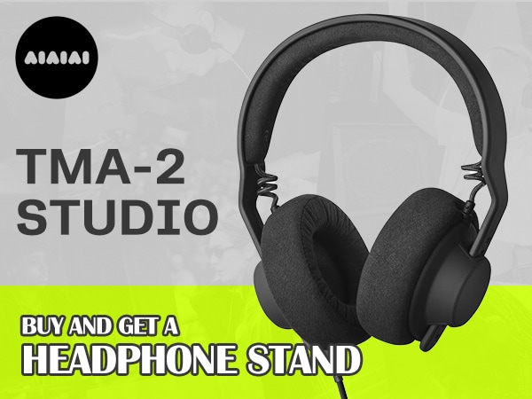 AIAIAI closed-back monitor headphones "TMA-2 Studio" dedicated headphone stand present!