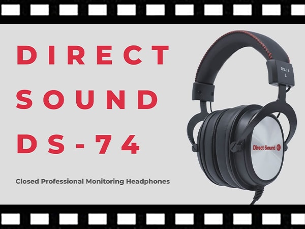 DIRECT SOUNDの密閉型ヘッドホン「DS-74」商品動画を公開！
