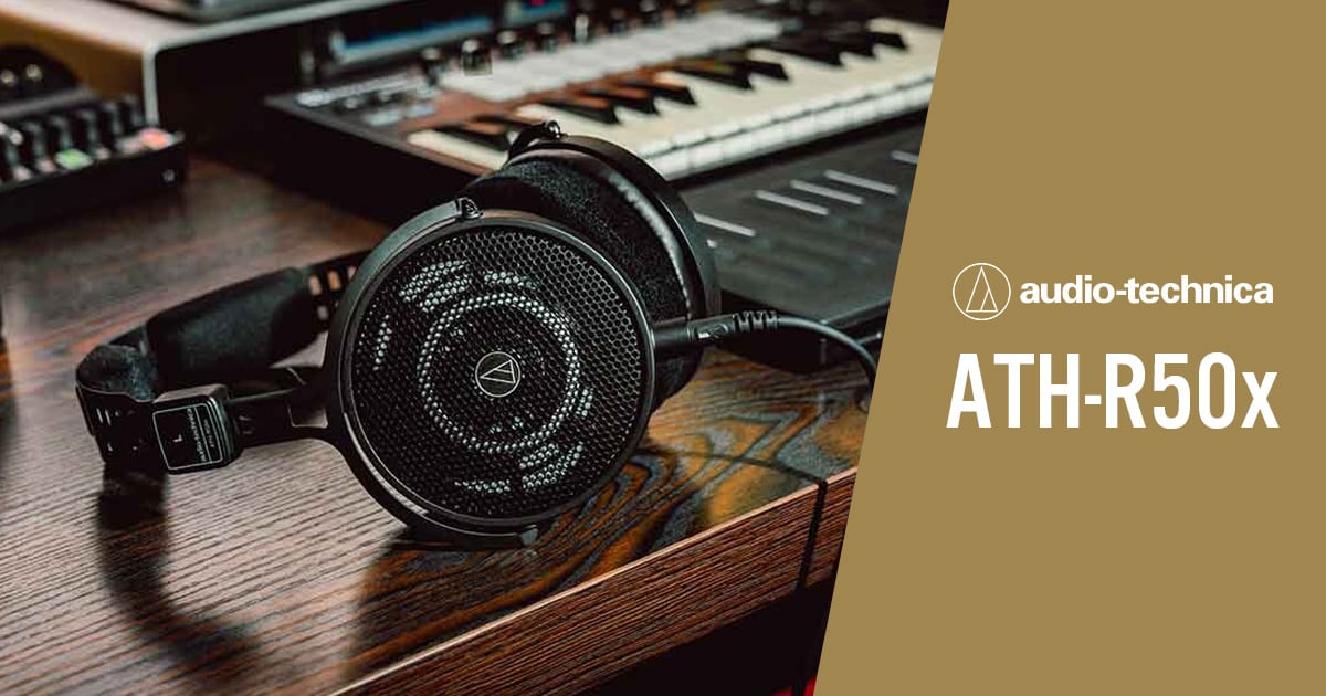 audio-technica開放型モニターヘッドホン「ATH-R50x」新発売