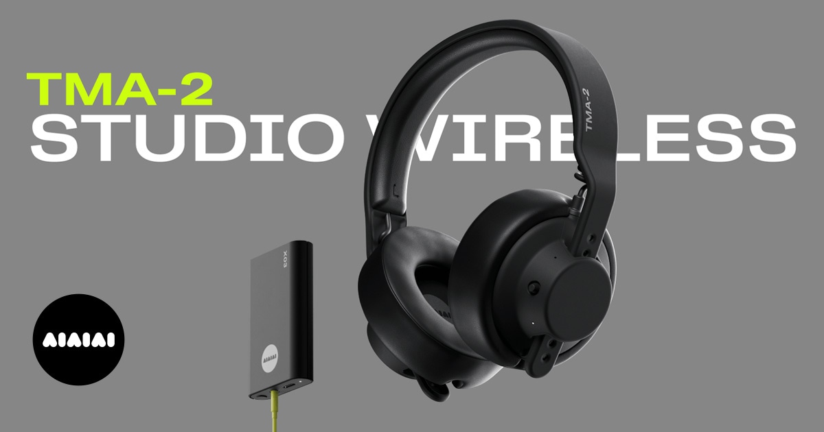 AIAIAIより、ワイヤレス・モニターヘッドホン TMA-2 Studio Wireless新