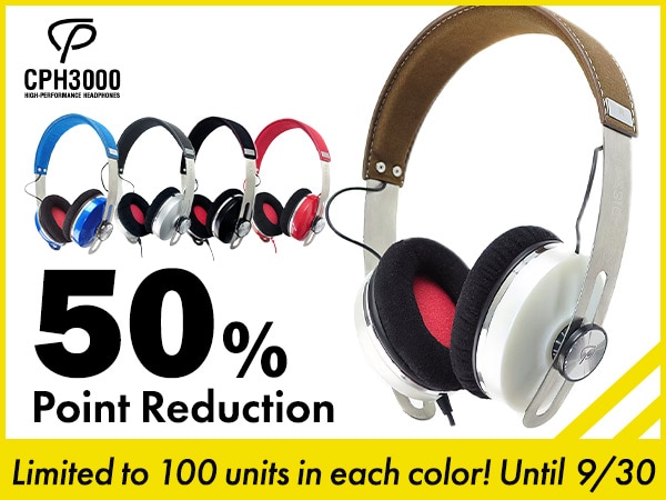 CLASSIC PRO popular CPH3000 headphones 50% point reduction campaign!