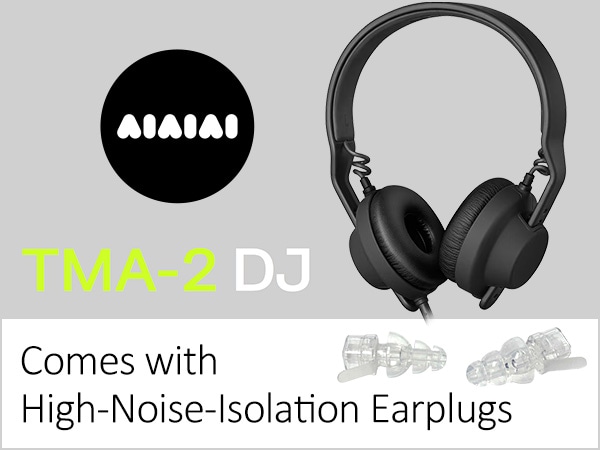Get CLASSIC PRO’s High-Noise-Isolation Earplugs with Purchase of AIAIAI DJ Headphones “TMA-2 DJ”!
