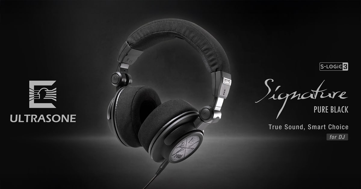 Signature PURE ブラックヘッドフォン 高音質・高コスパ！ULTRASONEの「Signature PURE」をレビュー – AB-Next