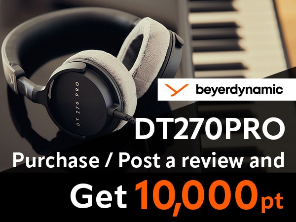 Post a review of the beyerdynamic DT270PRO and receive points!