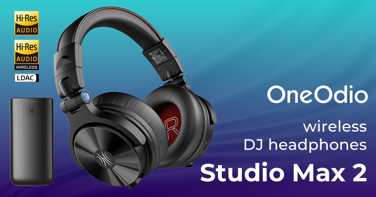 OneOdioからワイヤレス・DJヘッドホン「Studio Max 2」が登場