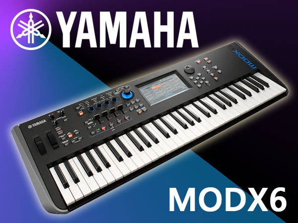 YAMAHA / MODX6 Popular Keyboard Synthesizer Now Available!