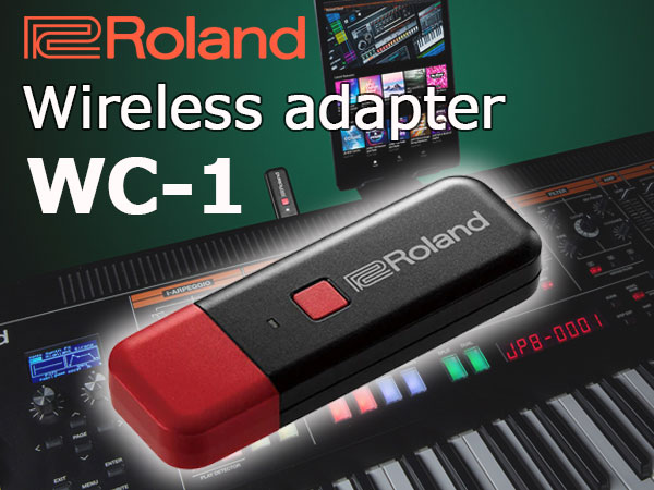 The WC-1 wireless adapter that connects Roland Cloud directly to your instrument is now available!!