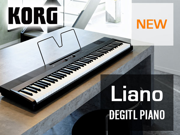 KORGより電子ピアノ「Liano L1SP」新発売！｜サウンドハウス