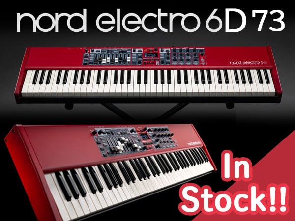 Accepting orders for the NORD Electro 6D 73!