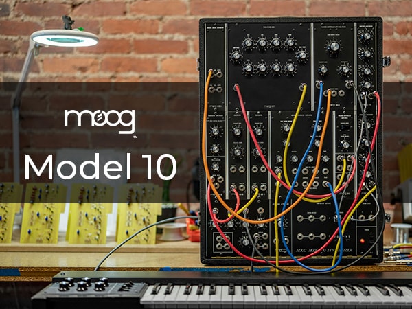 MOOGより、モジュラー・シンセサイザー「Model 10」7/22より新発売！