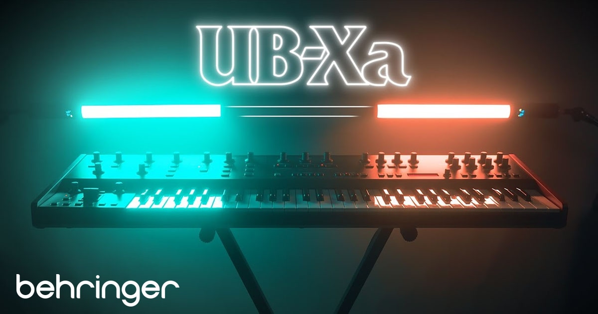 BEHRINGERの最新アナログシンセサイザー「UB-Xa」予約開始！｜サウンド